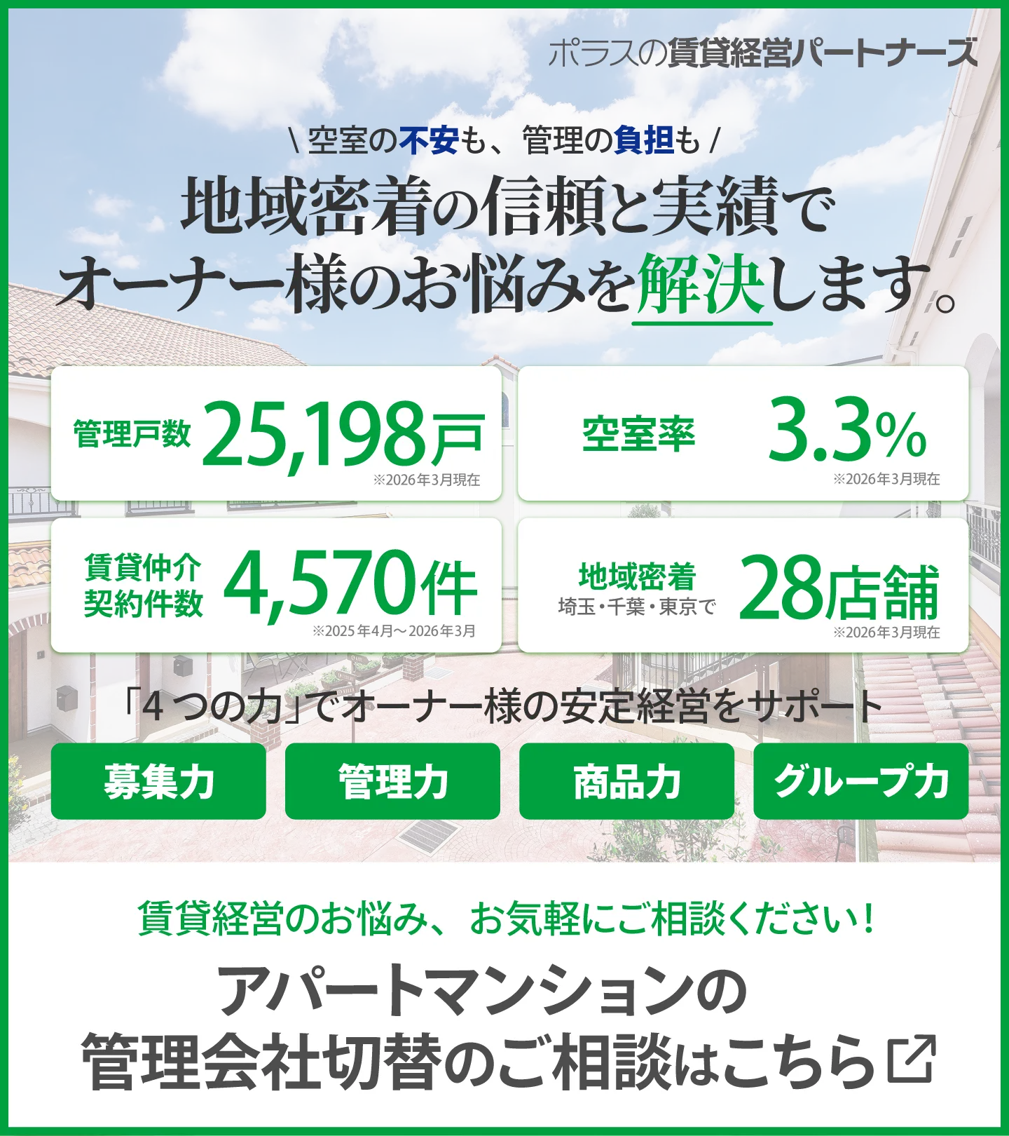 賃貸物件の管理